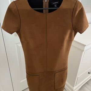 Le Chateau Tan Mini Dress TP/XS. Never worn